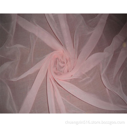 100% 80 X 80 Spun Polyester Grey Fabric Voile for Scarf